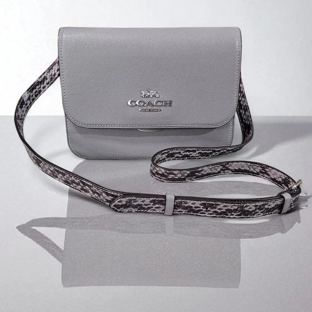 Coach Brynn 2021 NWOTs Gray Crossbody Bag and Wallet Set - Picture 8 of 14